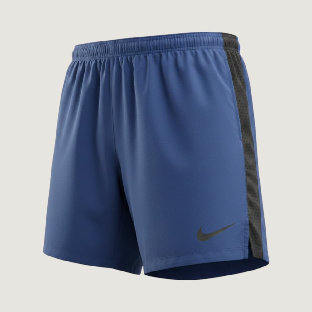 Nike Dri-FIT Shorts Mens L Blue Good Perforated Side Panels Running Athletic‎